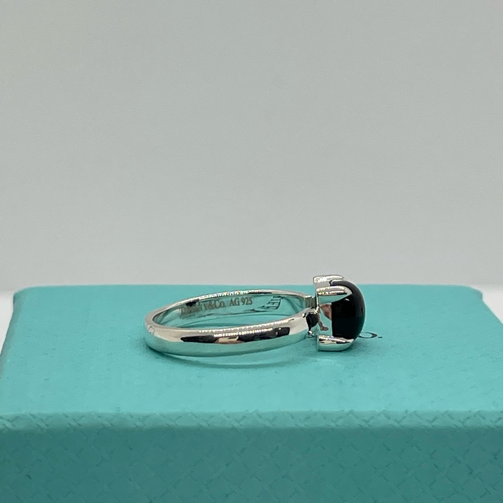 Tiffany & Co. Sugar Stack Ring, Black Onyx - Picture 5 of 8